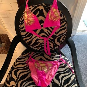 Victoria’s Secret pink bathing suit